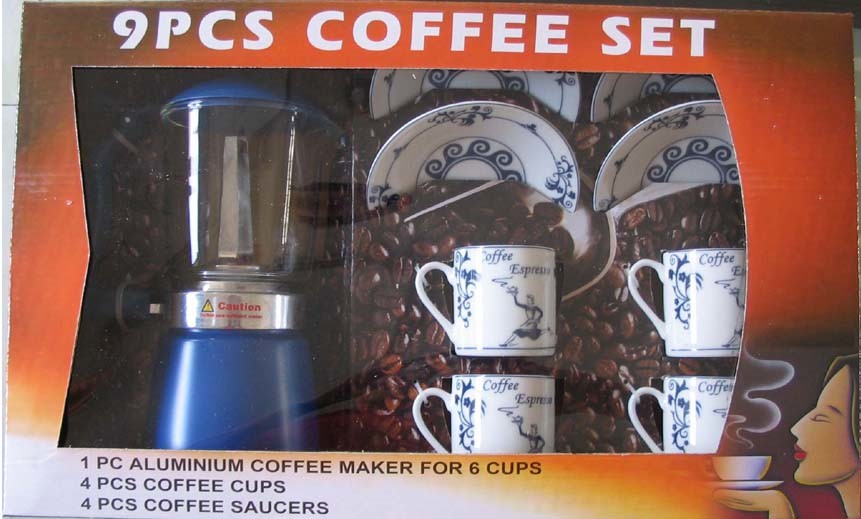 9 PCS Coffee Maker Set