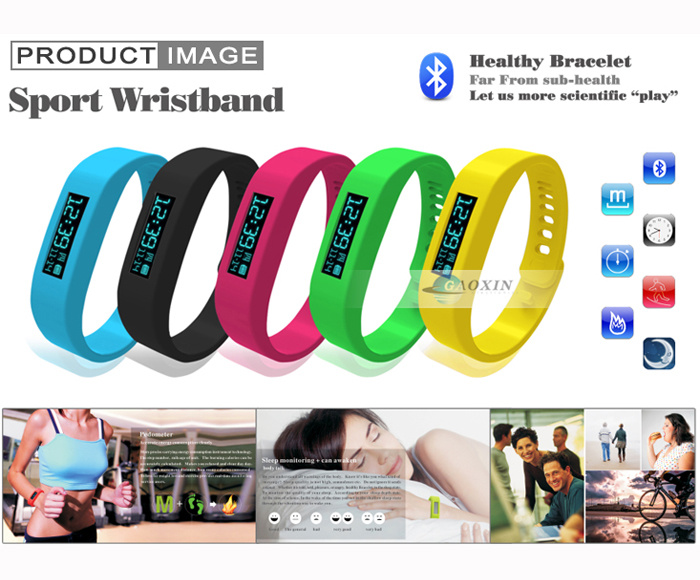 Pedometer Sport Watch LED Smart Watch Phone (GX-BW18)