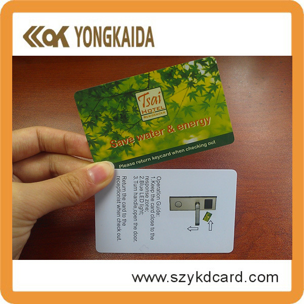 Hot Sale 13.56MHz RFID IC Card, Contactless Card 13.56MHz M1s50 with Free Samples