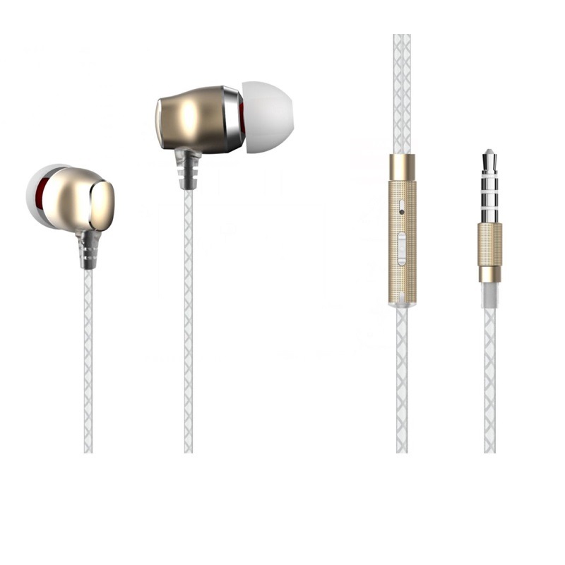 Cool Design Handsfree Earphone Metal Computer Stereo Earphone