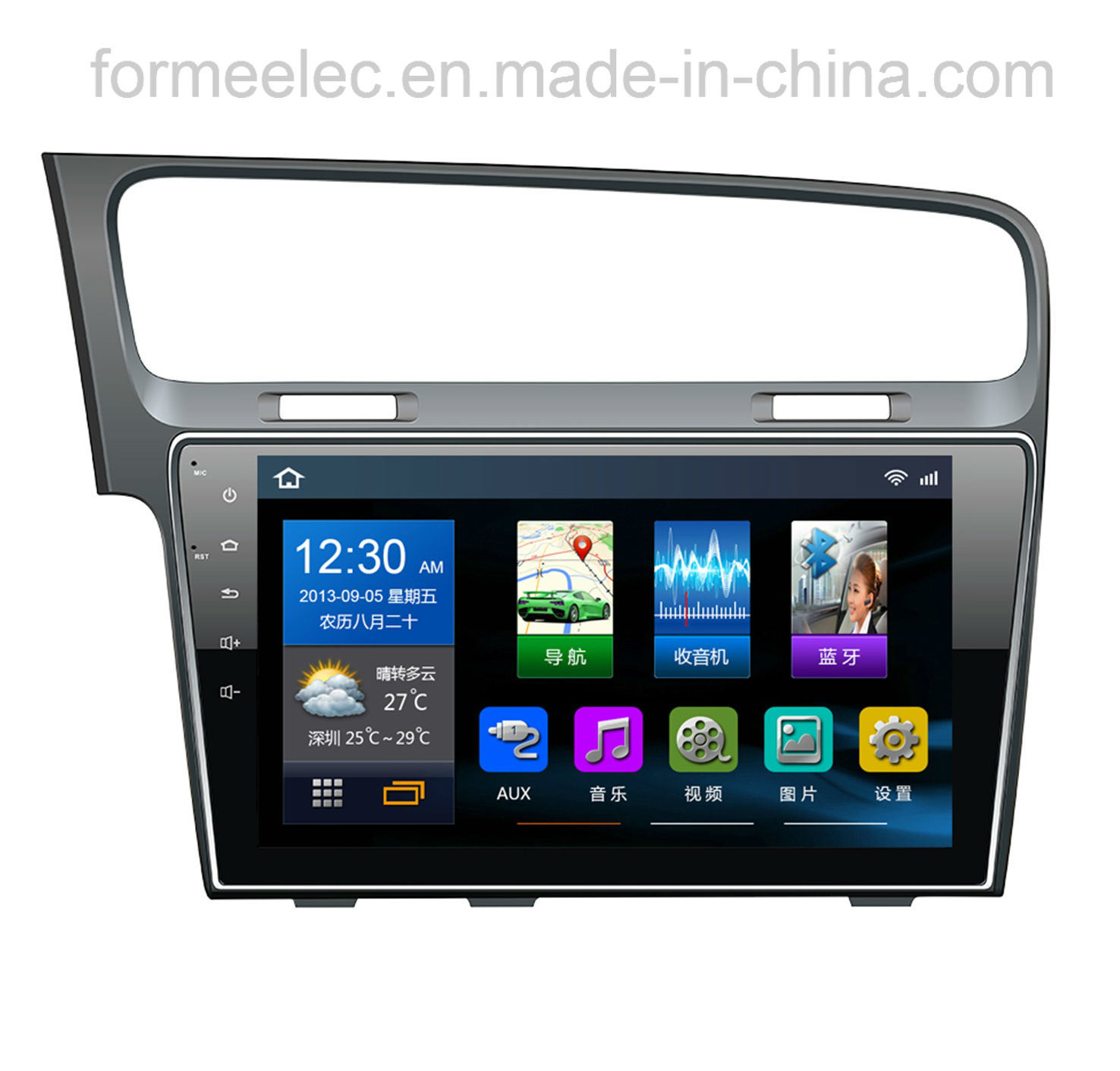 10.1 Inch Car DVD Player Volkswogan Golf7