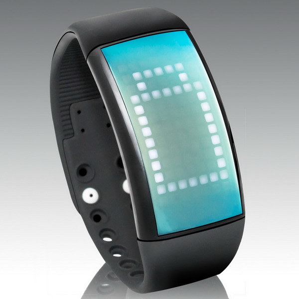 LED DOT Array Display Display Screen Sport Bracelet / Wearable Smart Bracelet