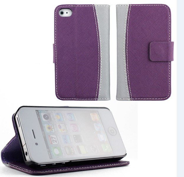 PU Leather Booklet Mobile Phone Case