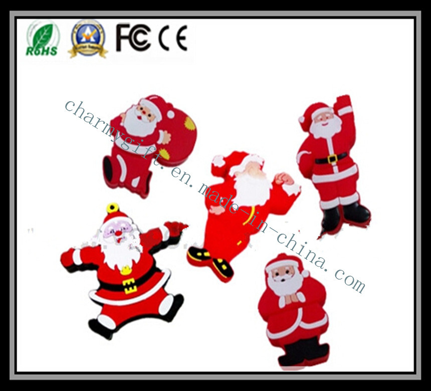 Christmas PVC USB Flash Drive-42