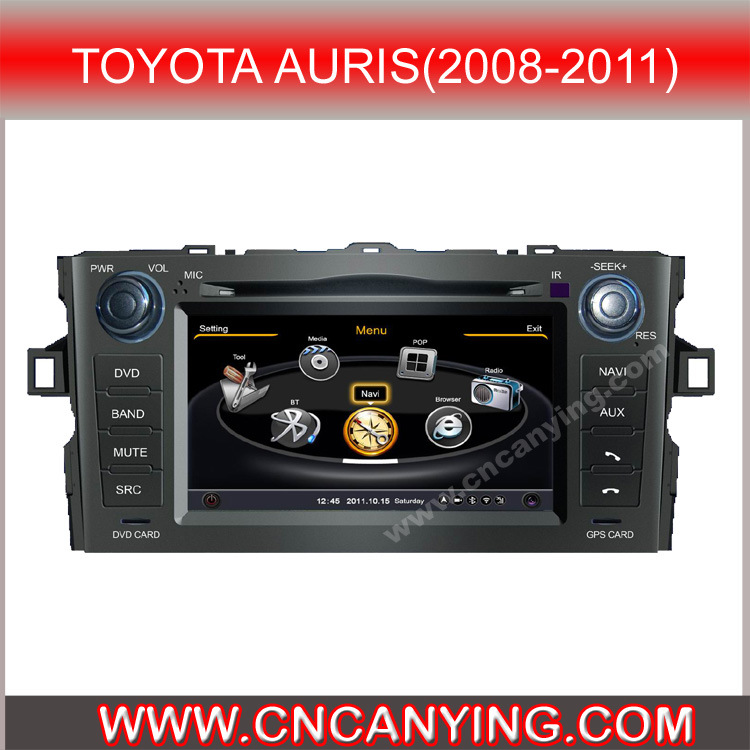 Special Car DVD Player for Toyota Auris with GPS, Bluetooth. with A8 Chipset Dual Core 1080P V-20 Disc WiFi 3G Internet (CY-C028)