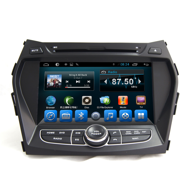 DVD Double DIN Car Multimedia Player for Hyundai IX45