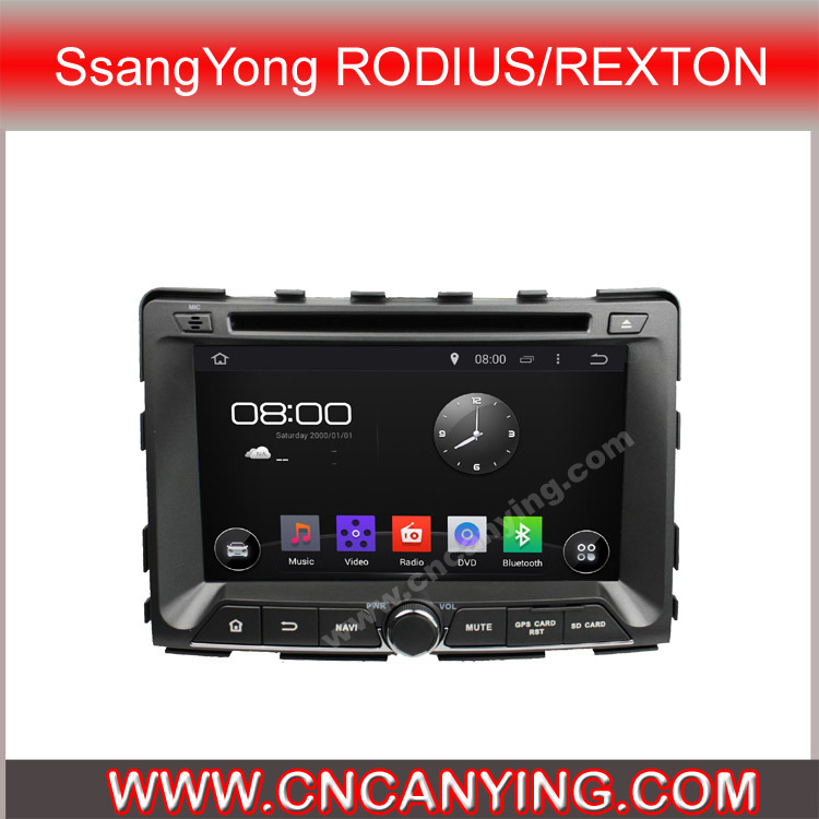 Android Car DVD Player for Ssangyong Rodius/Rexton 2014 with GPS Bluetooth (AD-7070)