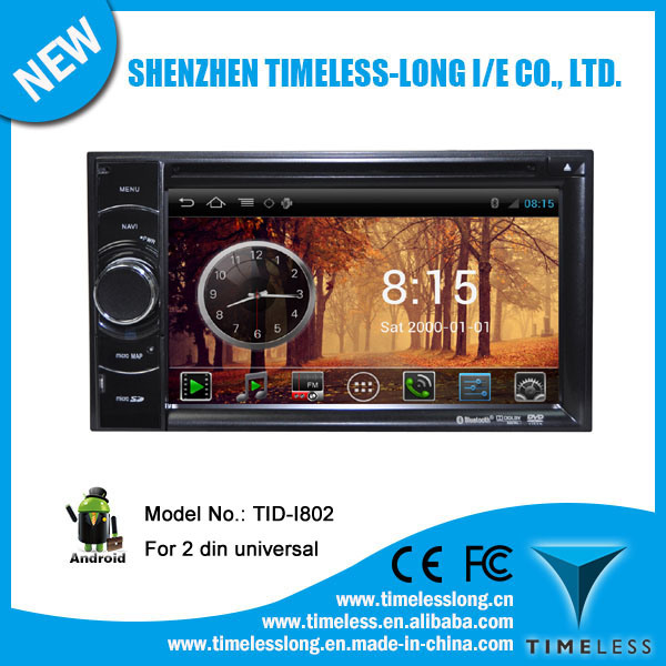 Timelesslong Universal 2DIN Android Car DVD with gps