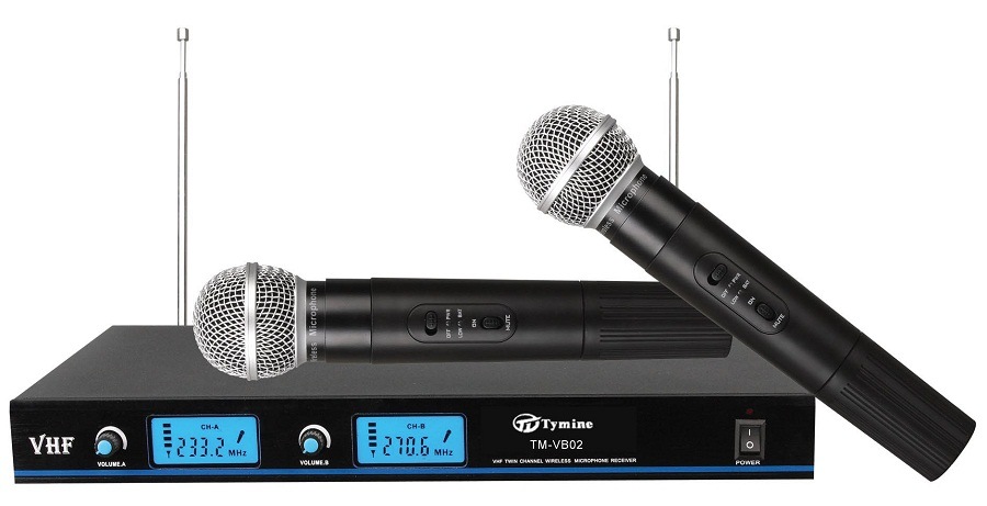 Tymine VHF Rack-Mounted Wireless Microphone