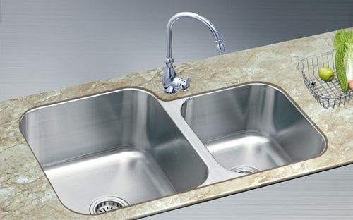 Double Bowl Kitchen Sink (XS-PS8045)