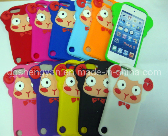 Fashion Silicone Cellphone Cover for iPhone5 (SY-SJT-008)
