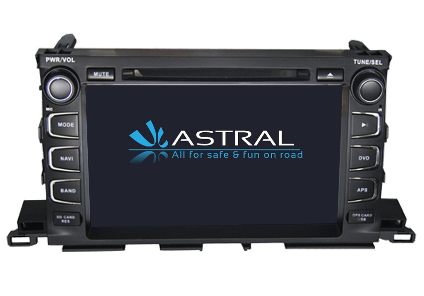 Car Audio DVD Player GPS Navigation for Toyota Highlander