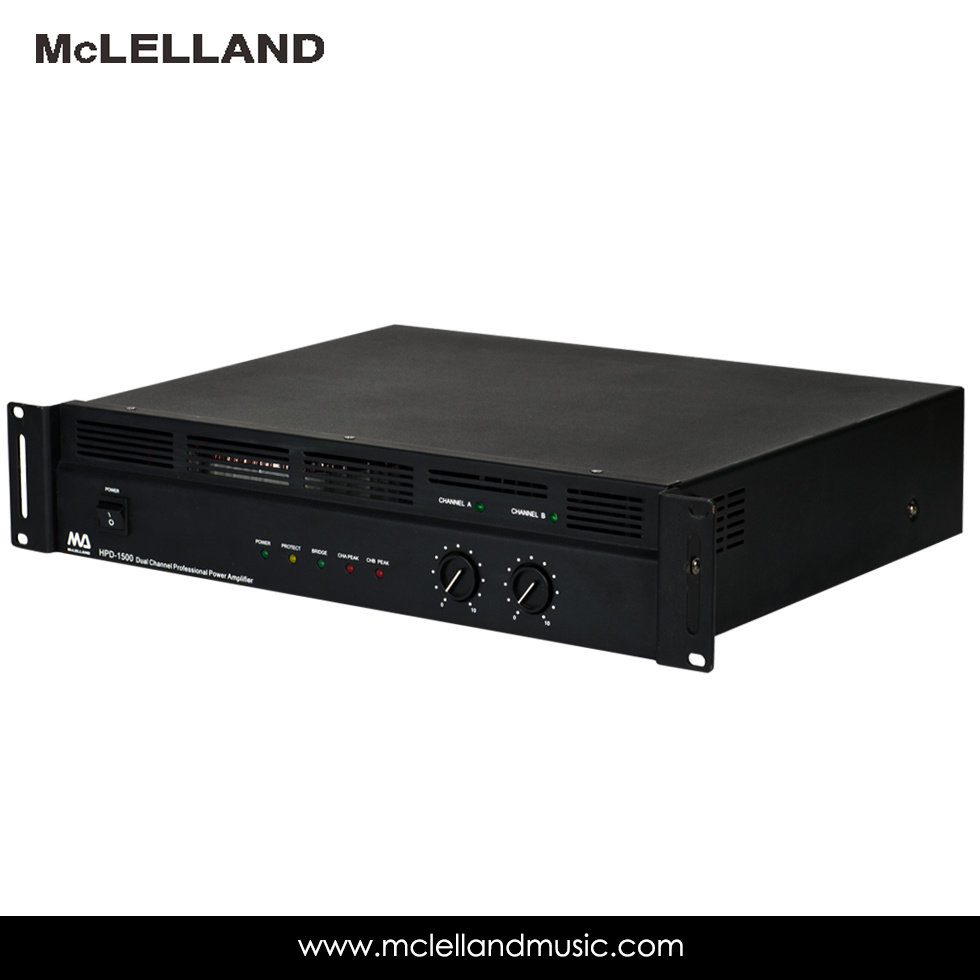 Professional Power Amplifier with 1500W