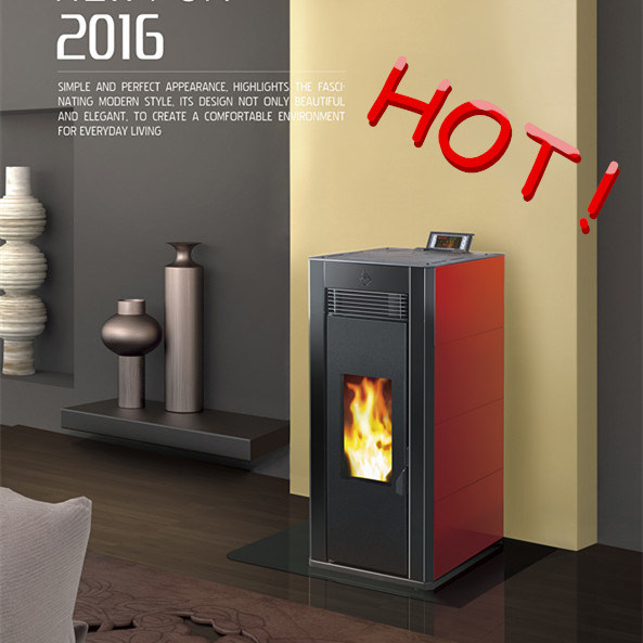 New European Style Freestanding Biomass Pellet Stove