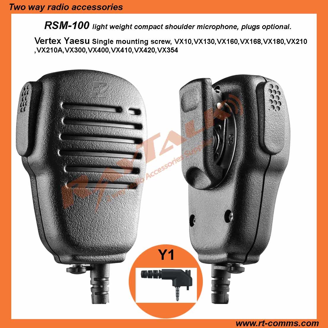 Handheld Speaker Microphone for Tetra, Sepura