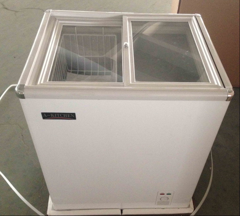 Plain Glass Door Freezer SD/C-100