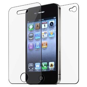 Front and Back Clear Screen Protector for iPhone 4 4s