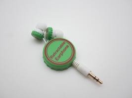 3.5DC Audio Retractable Earphone for Mobile Phone