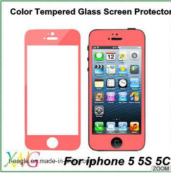 Cell Phone Screen Protector Plating Color Screen Protector for iPhone 5/5s/5c