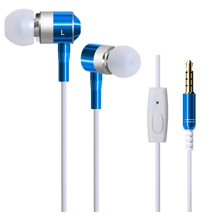 Fashion Metal Gift Stereo Earbuds Earphone with Micropne (EM-588)