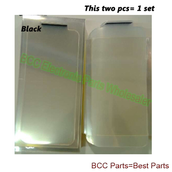 100PCS/Set Mobile Phone LCD Screen Protector Guard, Protective Film Factory OEM for iPhone 5 5s White or Black Front+Back=1set for New Phone