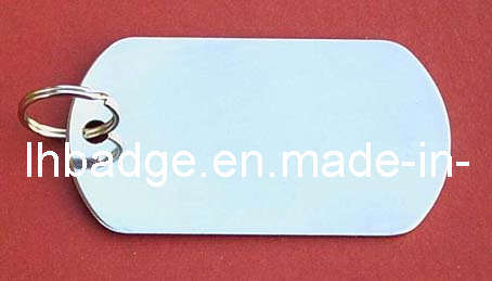 Name Tag, Dog Tag, Military Tag, Pet ID with Laser Engraved Logo