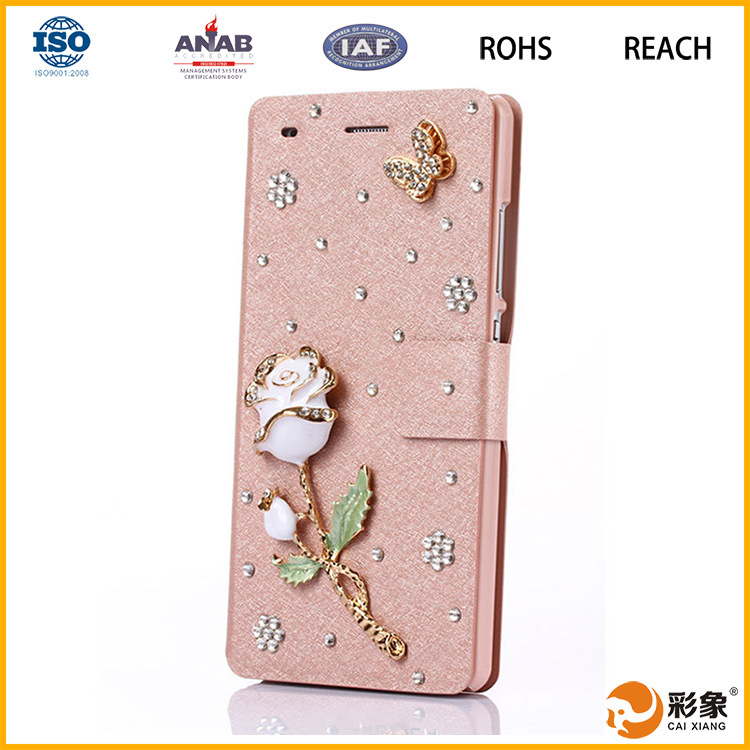 Factory Price Diamond Phone Case Cover for Oppo R7s (SP-JD120)