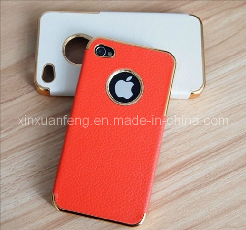 Red PU Leather Case for iPhone