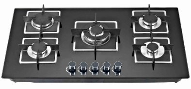 Glass Panel Built-in Gas Stove