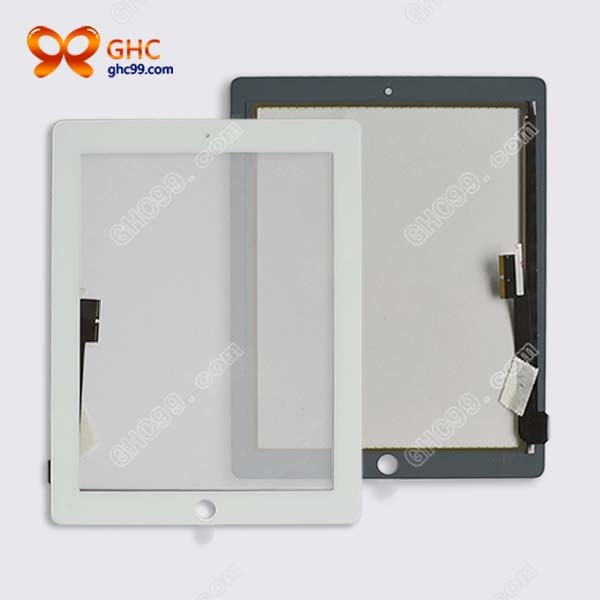 Touch for iPad 4 Touch Screen White Black Color