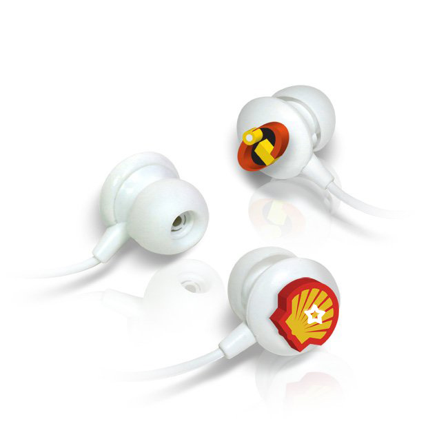 Creative Earphone with Custom 3D Logo