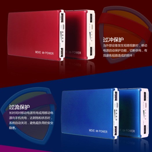 Hot Selling 20000mAh Super Capacity Mobile Charger Power Bank