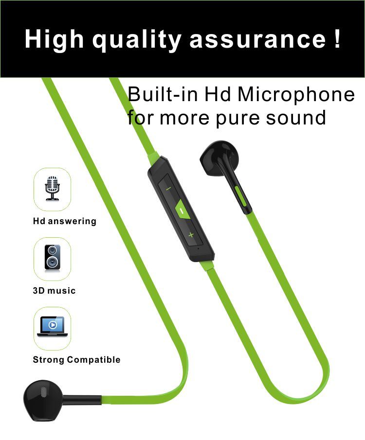 2015 Wireless Sport Bluetooth Headset, Bluetooth Headphone