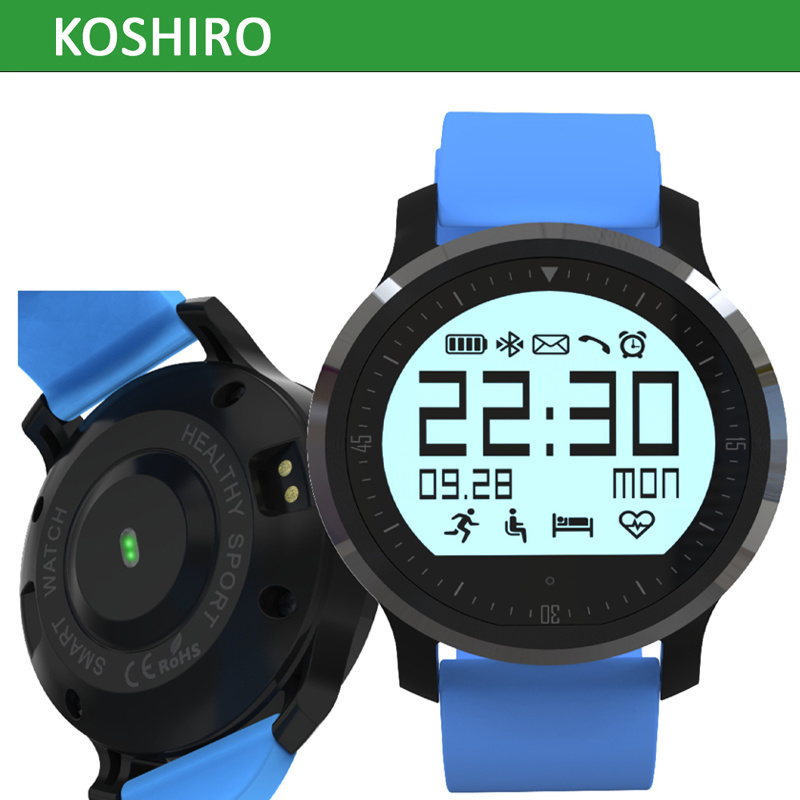 Bluetooth Waterproof Smart Watch Bracelets with Heart Rate Monitor