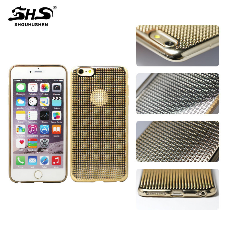 Wave Pointselectroplating TPU Mobile Phone Case