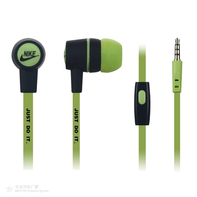 High Quality Waterproof Metal Earphone Stereo Fashion MP3 Wired