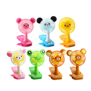 Creative Cute Animal USB Battery Dual Fan (3031)