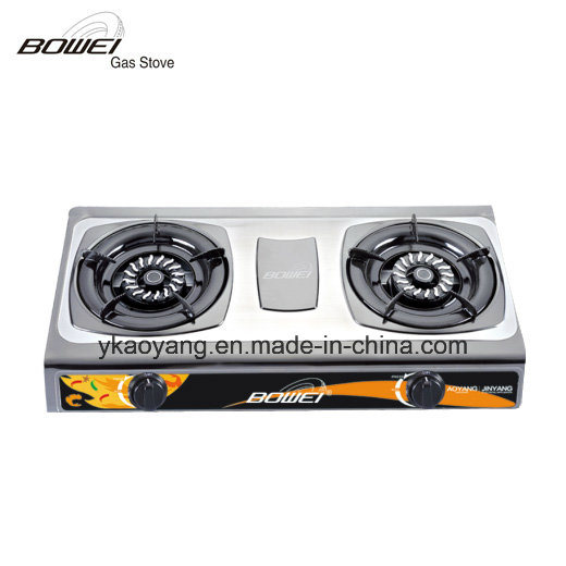 Nice Design Top Standard Double Burner Gas Stove