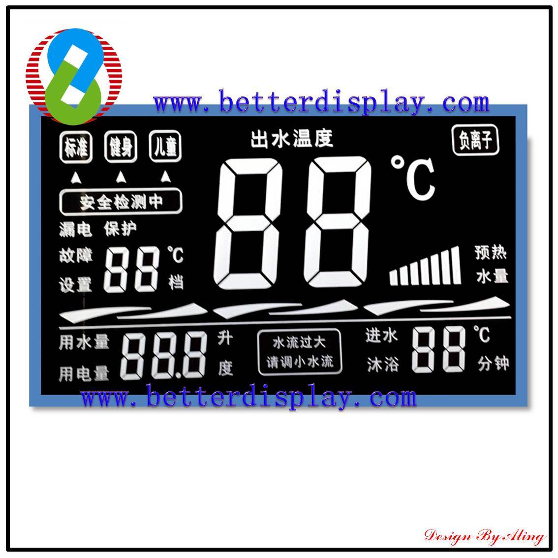 Better LCM Va Customized LCD Display