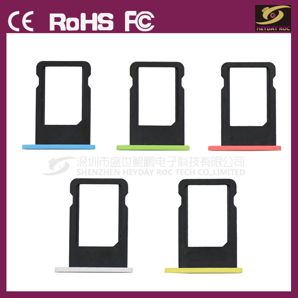 100% Original Mobile Phone SIM Card Tray Holder for iPhone5C