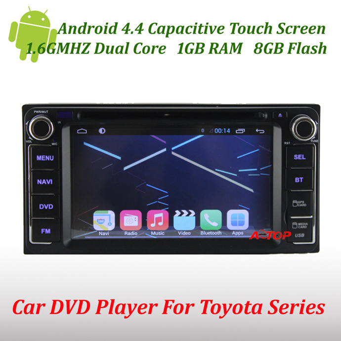 Car Android 4.4 GPS Navigation for Toyota Vios