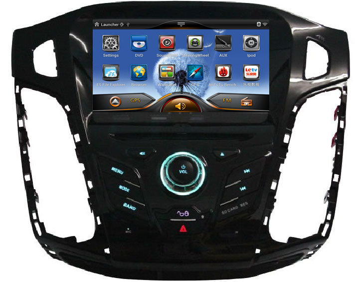 Car DVD Player for New Ford Focus Pure Android 4.2 OS GPS Navigation System