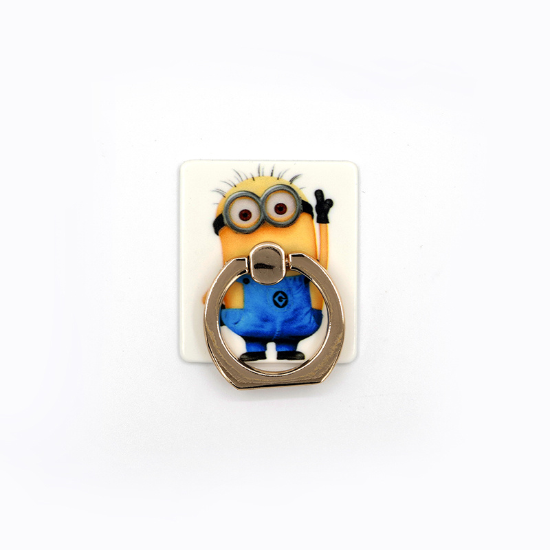 Fashion Minion Finger Phone Holder for Mobile Phone