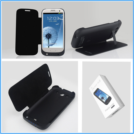 Mobile Phone Back Power Case for Samsuang I9300