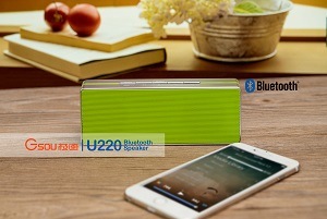 U220 New Fashion Portable 4.0 Exquisite Aluminium Alloy Wireless Bluetooth Speaker