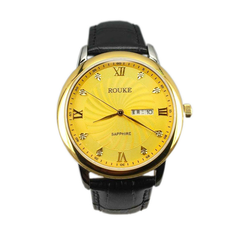 Fashion Hot Selling Men Leather Waterproof Watch MW-11