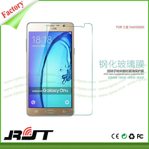 Premium Glass Screen Protectors for Samsung Galaxy On7 Tempered Glass Film (RJT-A2003)