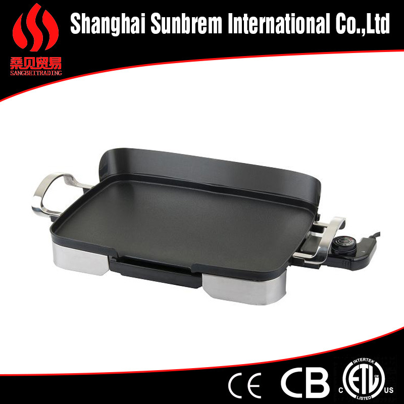 Aluminum Ceramic Coating Electric Griddle Fryingpan Kitchen Appliance