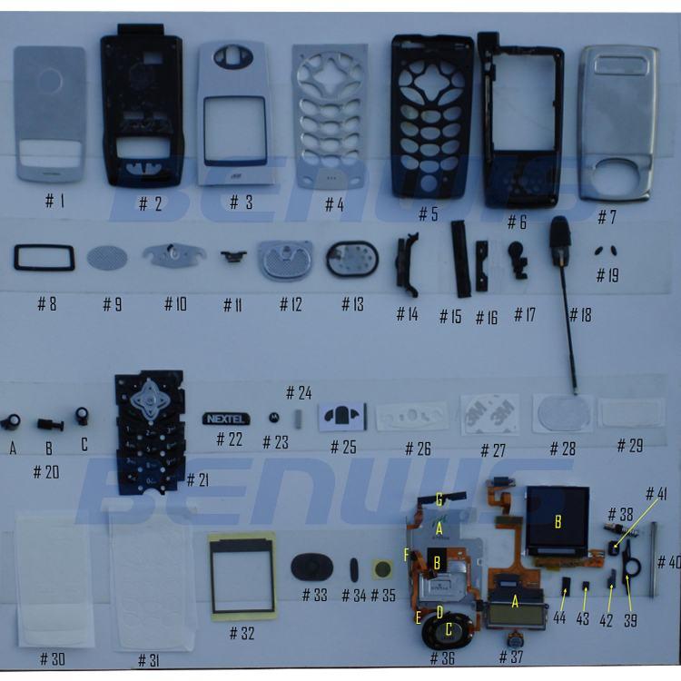 Cell Phone Parts for Nextel I830 Housing