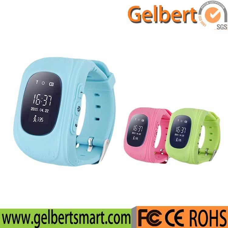 Gelbert Kids GSM GPS Smart Wrist Watch for Gifts